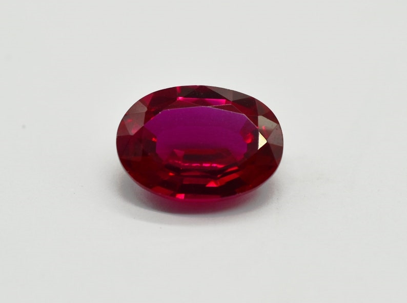 Buy Calibrated Ruby (Synthetic) Round Faceted Gemstone | Saurabh Mani Gems